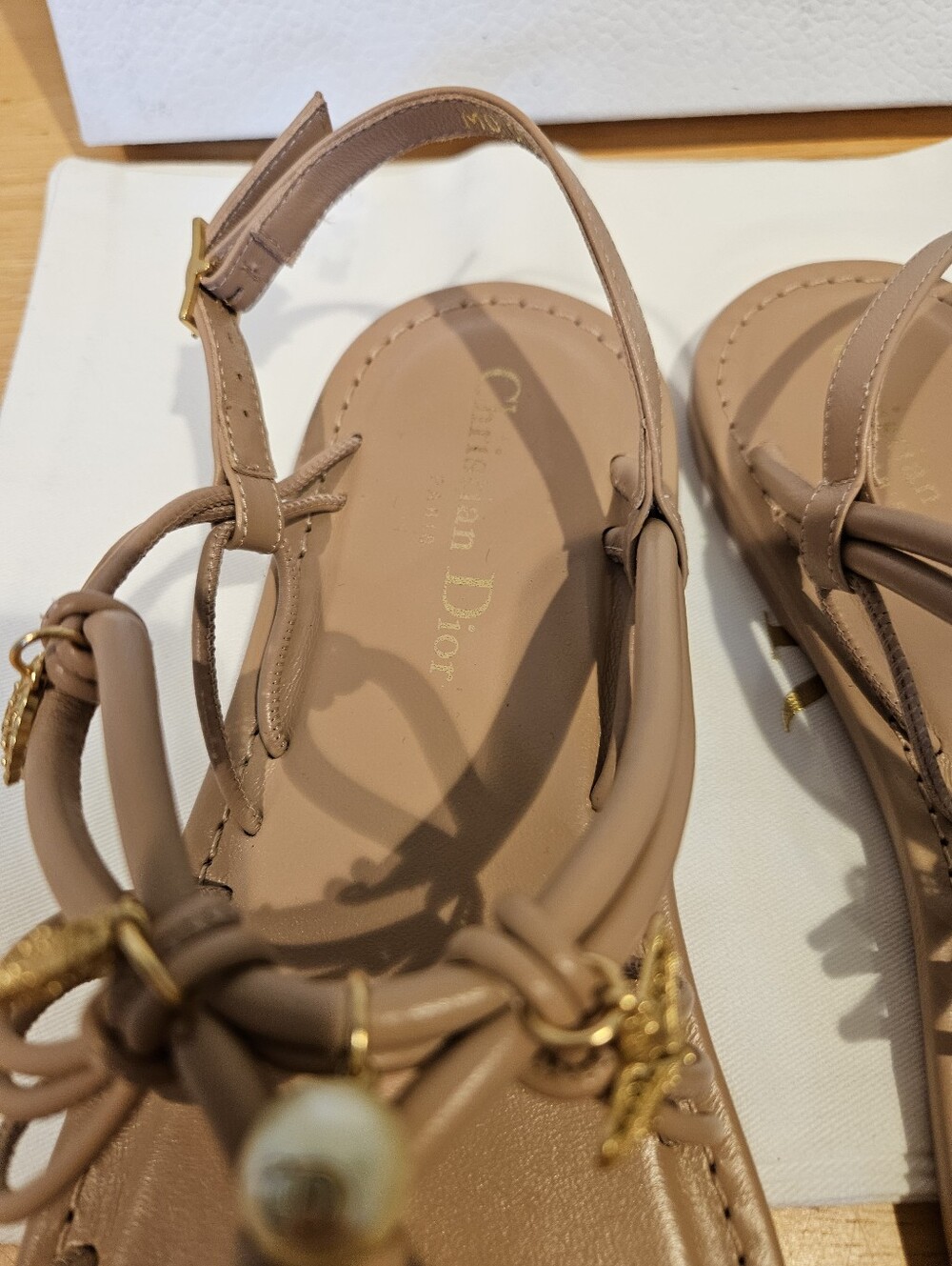 Christian Dior Dioriviera Sandals Size 38.5 New - Picture 6 of 11
